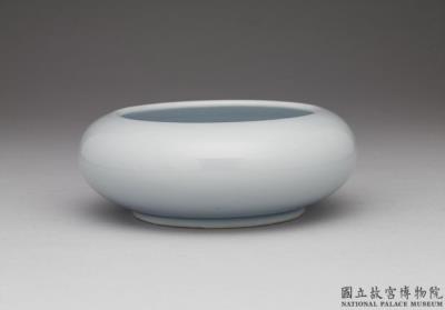 图片[2]-Brush washer with sky blue glaze, Qing dynasty, Kangxi reign (1662-1722)-China Archive